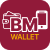 bm wallet الشعار